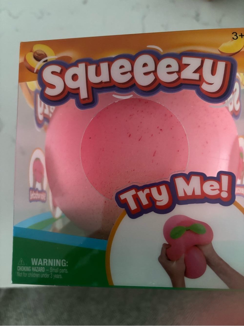Sunny days squishy peach